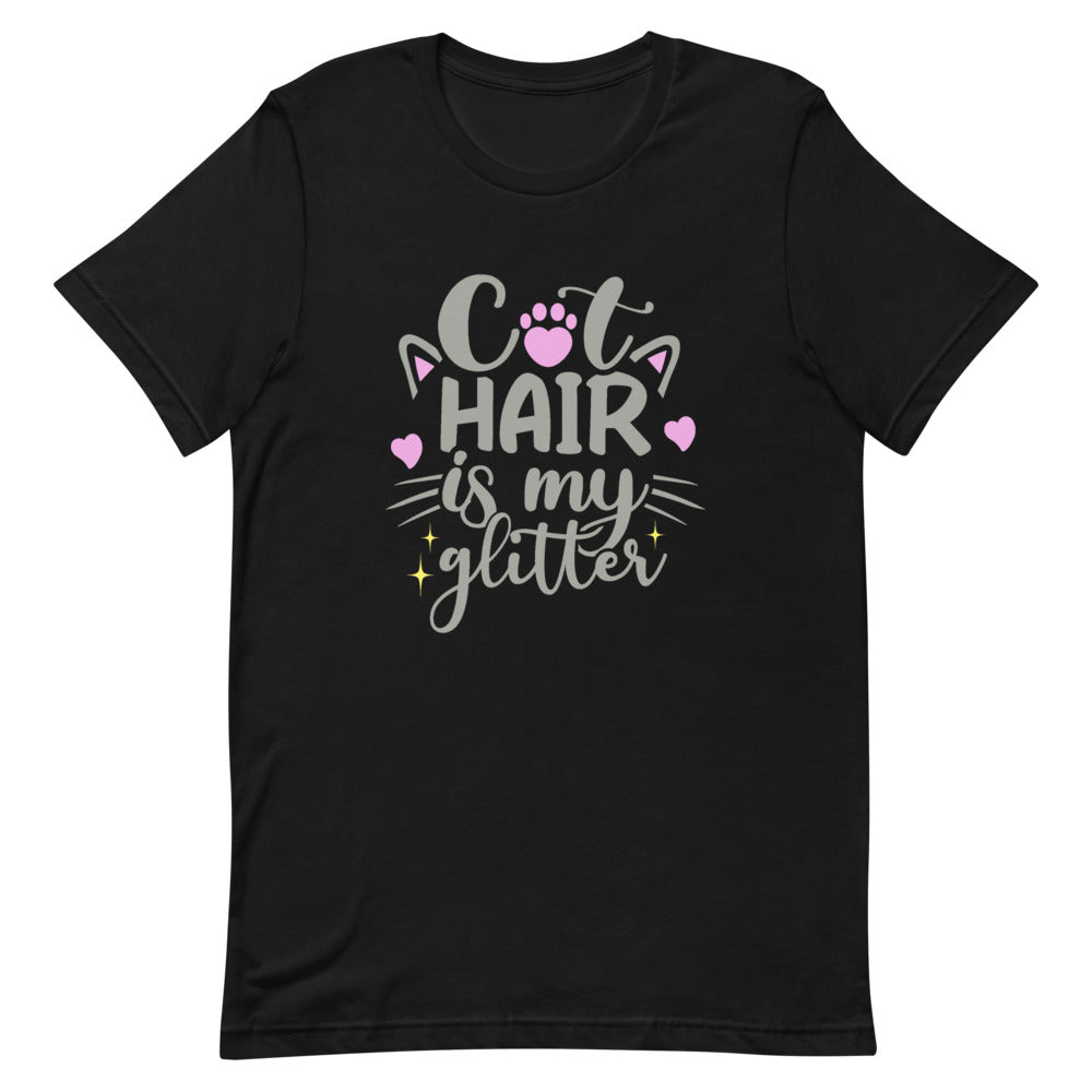 Cat Hair Glitter - Unisex T-Shirt (Online Exclusive)